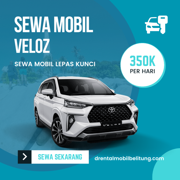 SEWA MOBIL AVANZA VELOZ BELITUNG